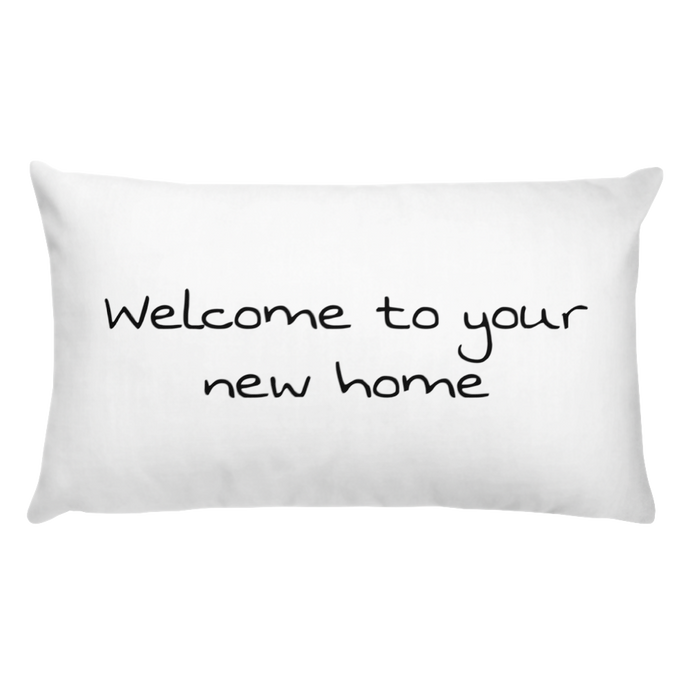 Basic Pillow - Welcome to your new home