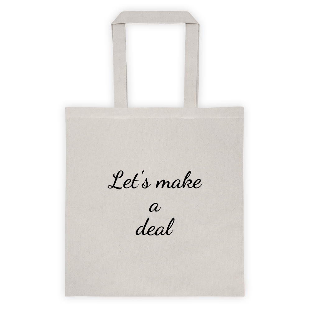 Tote bag - Let's make a deal